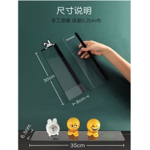 电脑标签贴板 办公桌面电脑留言板侧边便签贴夹
